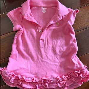 Ralph Lauren Pink Kids Polo Shirt (3-6M)
